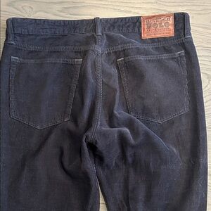 Men's Polo Ralph Lauren Black Corduroy Pants
